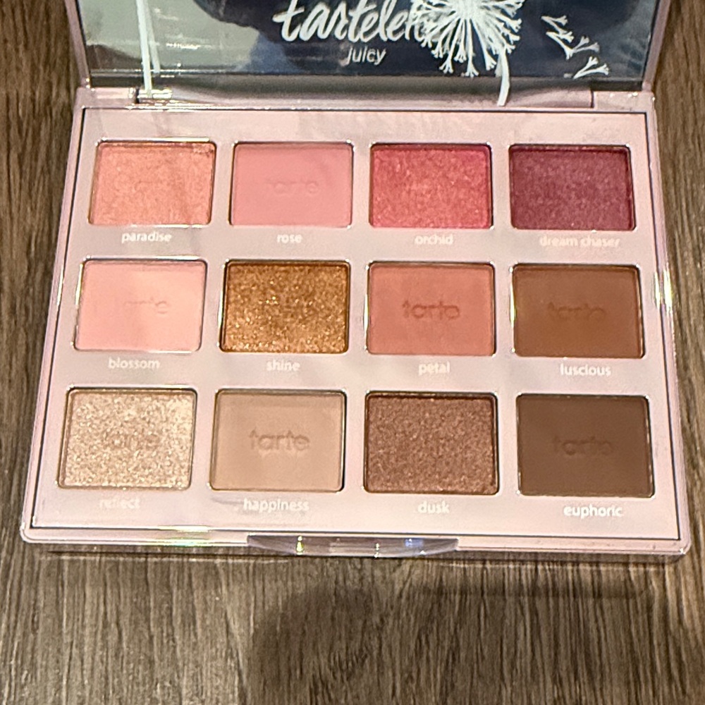 tarte Tartelette Juicy Eyeshadow Palette - Pink and Peach Tones - Picture 3 of 6